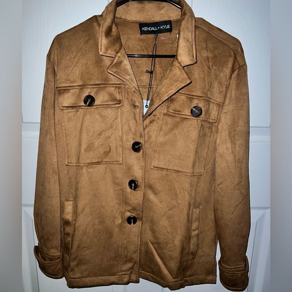 Suede Kendall & Kylie jacket